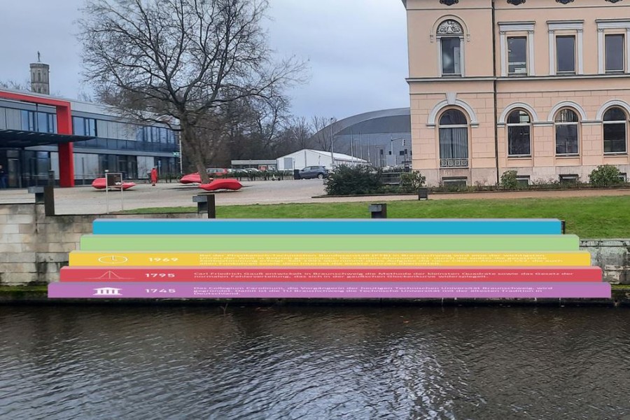 So könnten die geplanten Sitzstufen an der Oker in Braunschweig bald aussehen. 