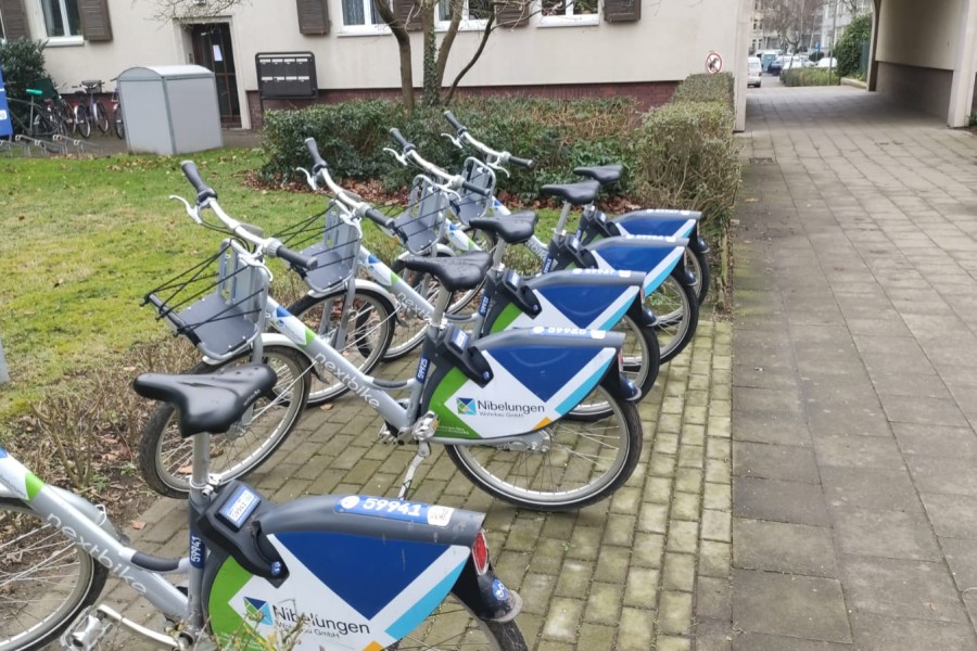 Nibelungen bietet bereits für seine Mieter aus Braunschweig einen Fahrradleihservice an. 