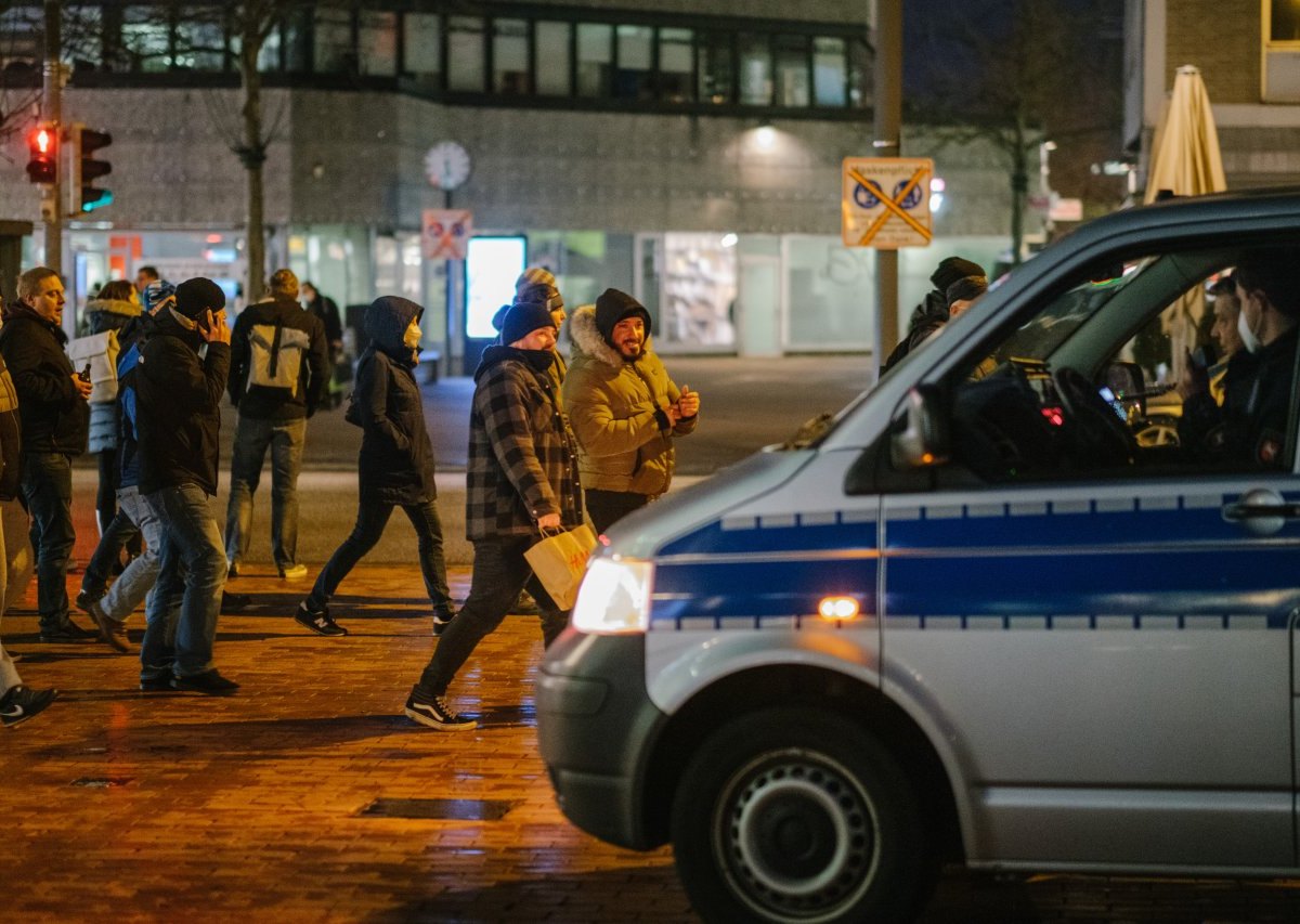 Spaziergaenger Wolfsburg