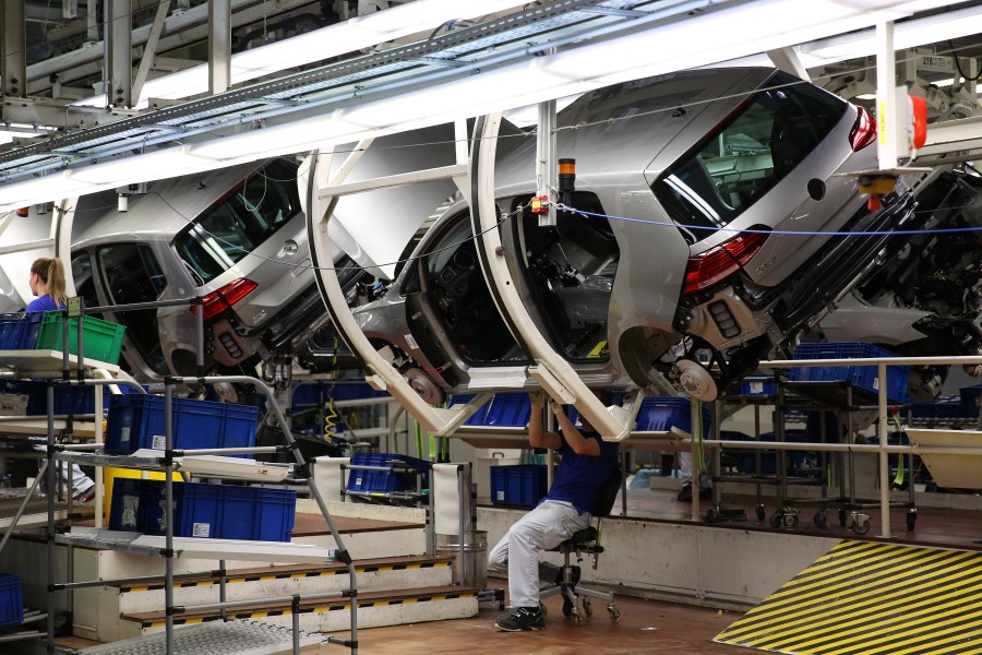 Frust bei den Mitarbeitern von VW in Wolfsburg! Grund dafür: Das Nachtschicht-Aus. (Archivbild) 