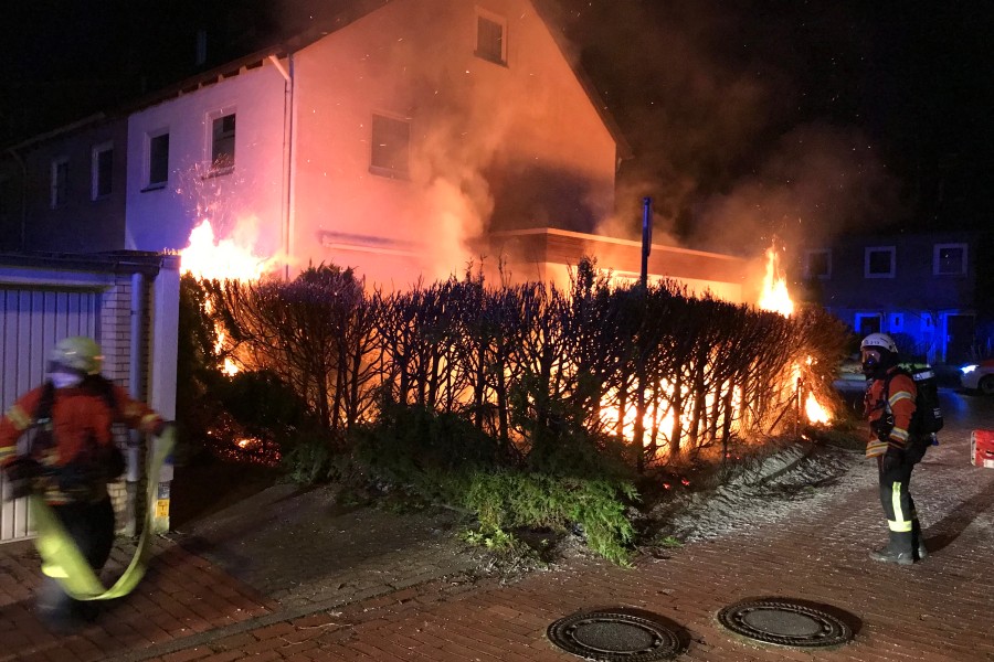 Am Samstagmorgen erhielt die Feuerwehr Melverode die Information zu einem „größeren Brandereignis“.