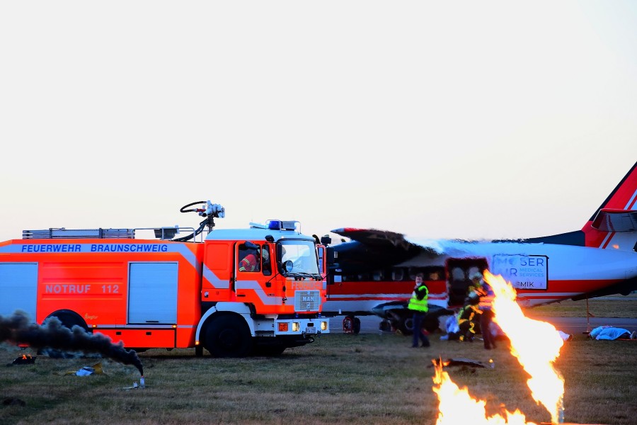 Am Flughafen Braunschweig war richtig was los!