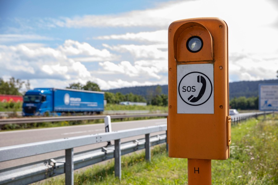 Zum Durchatmen kam ein schwedischer Fahrer bei dieser Pause an der A2 bei Helmstedt nicht. (Symbolbild)