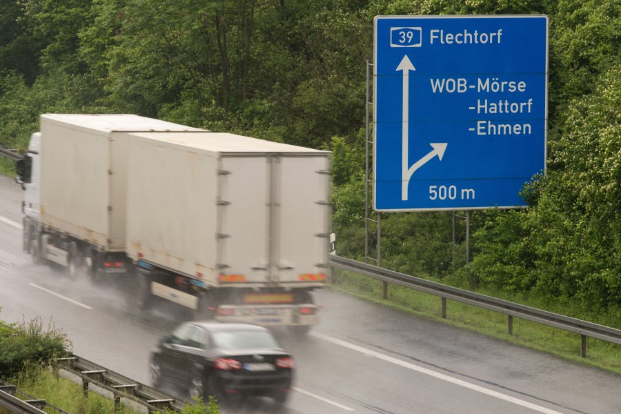 Die A39-Baustelle bei Wolfsburg wandert mal wieder weiter. (Archivbild)