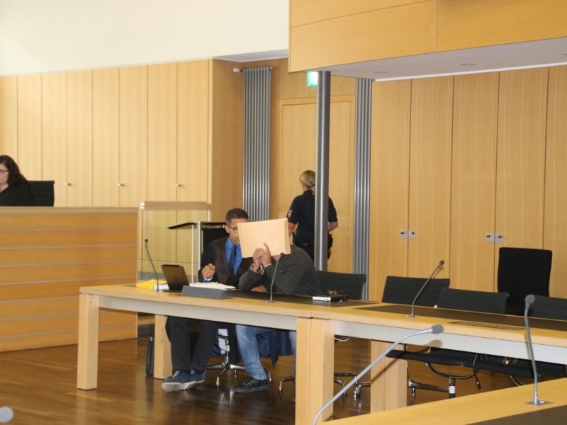 Angeklagter Prozess Rathaus Vergewaltigung