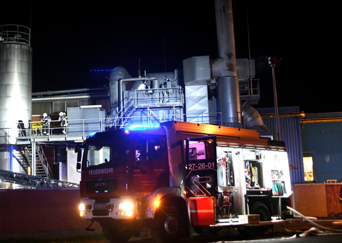 Brand feuerwehr Schöppenstedt