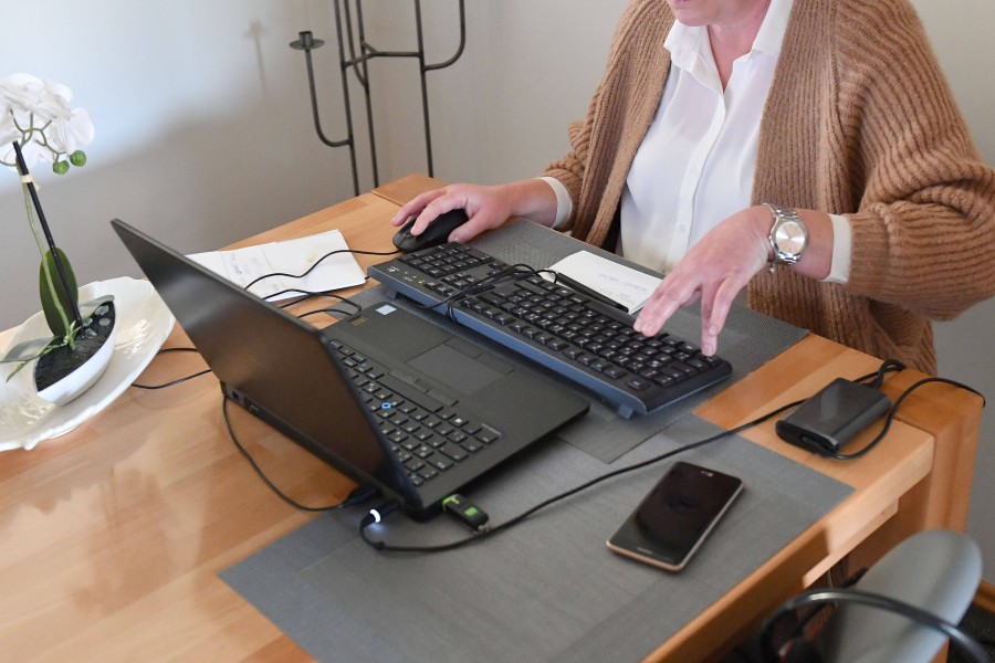 Jeder zweite Niedersachse will weiter im Homeoffice arbeiten. (Symbolbild)