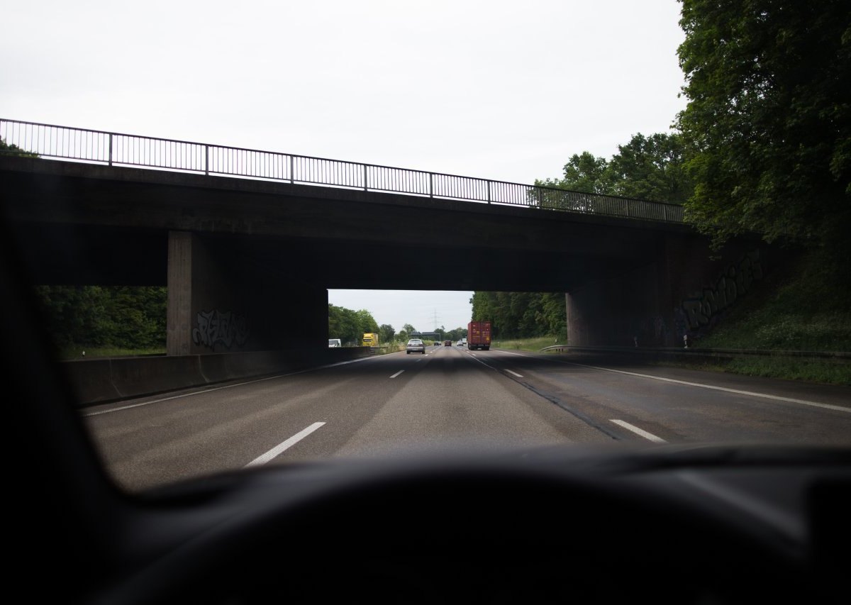 Brücke Stein Autobahnbrücke Würfe