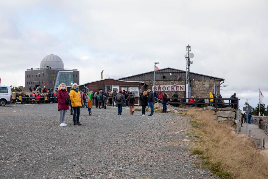 Zum Harz gehört der Brocken einfach dazu. Ein beliebtes Ziel für Wanderer. 