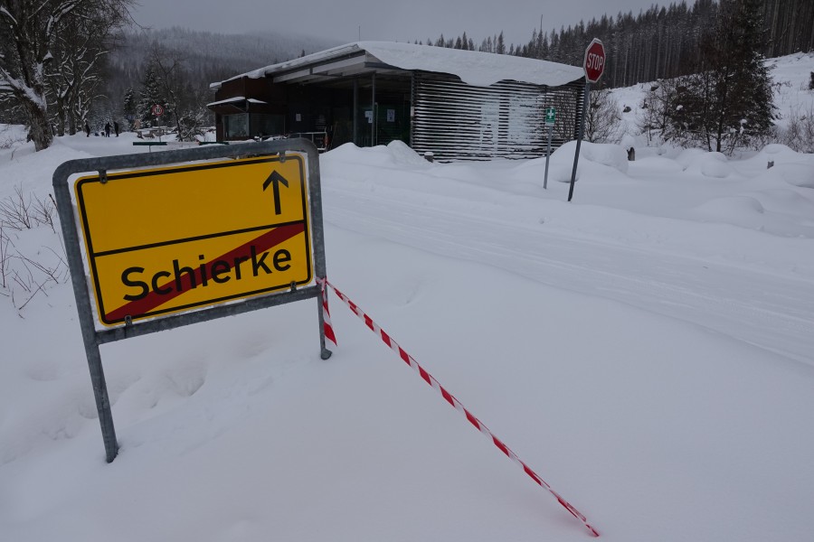 Auf dem Brocken und auf dem Weg dorthin geht es aktuell ziemlich stürmisch zu – mit Konsequenzen!