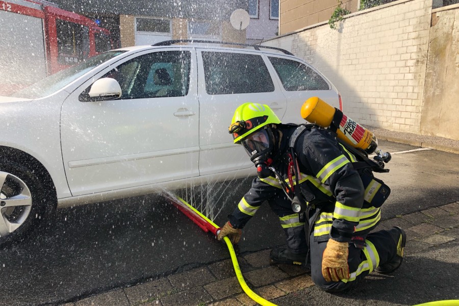 Harz: So wird das Werkzeug von Feuerwehrmännern später eingesetzt. 