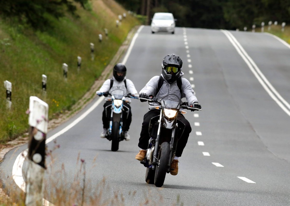 Motorradfahrer