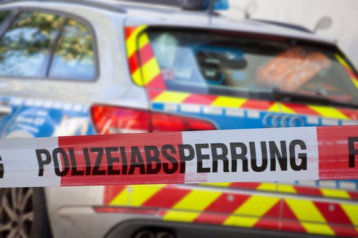 Polizei Absperrung