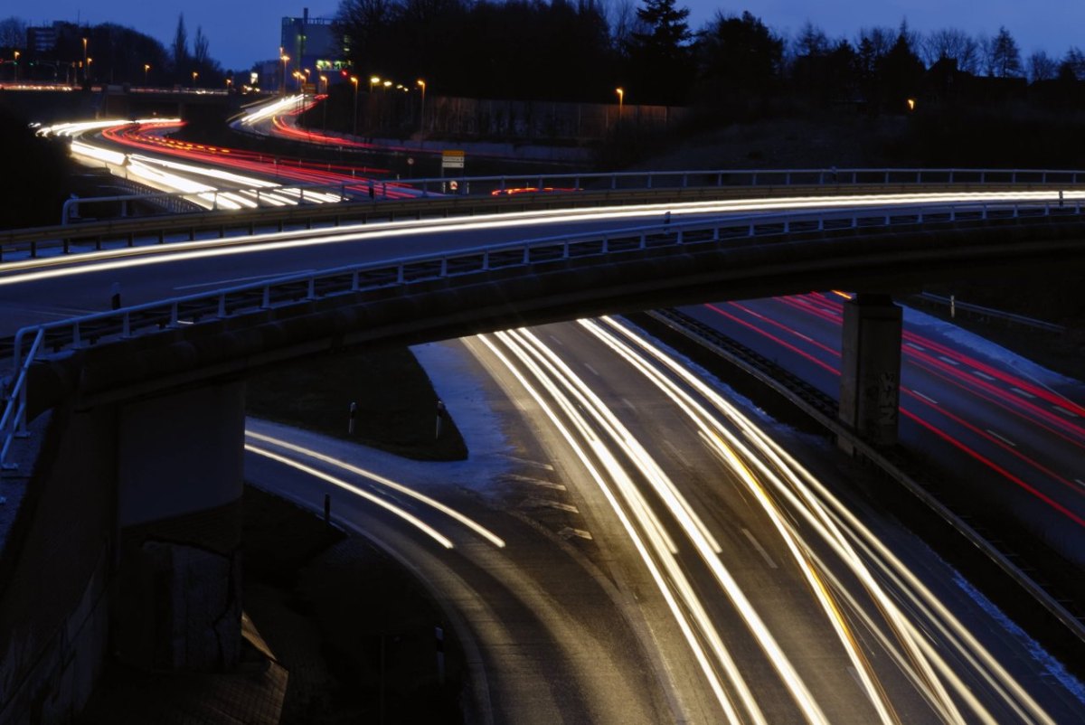 harz autobahnbrücke braunschweig nacht nachts steine