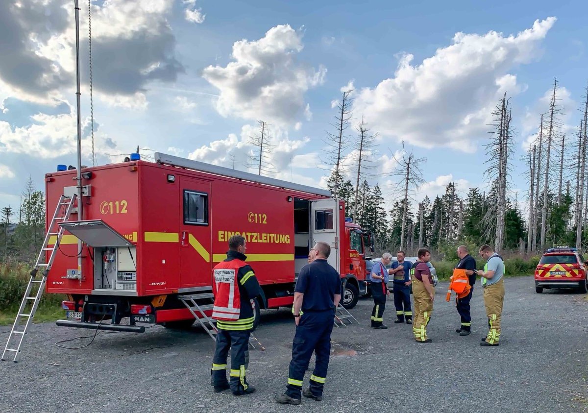 harz feuerwehr wanderere verlaufen vater tochter brocken