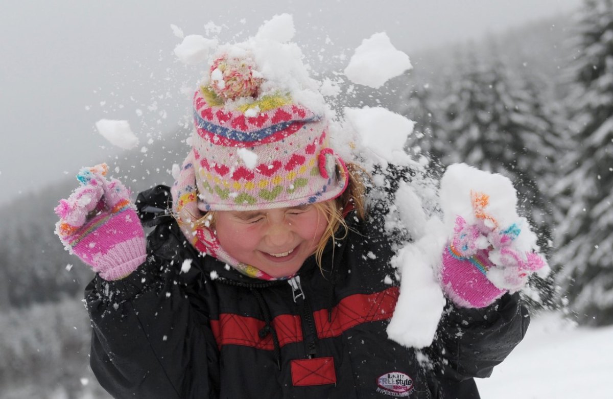 harz schnee schneeball schneeballschlacht