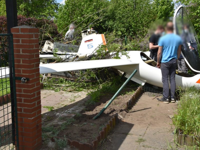 helmstedt segelflieger absturz segelflugzeug