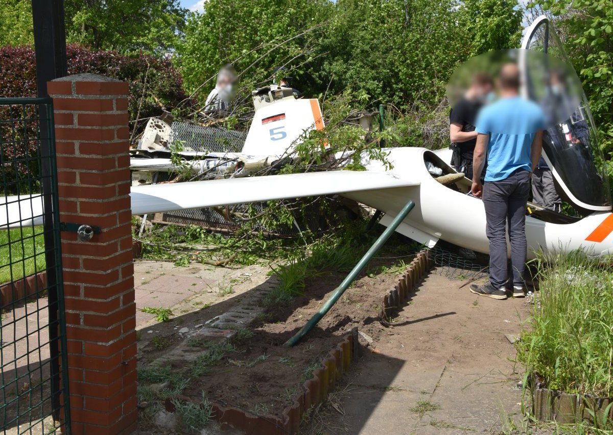 helmstedt segelflieger absturz segelflugzeug