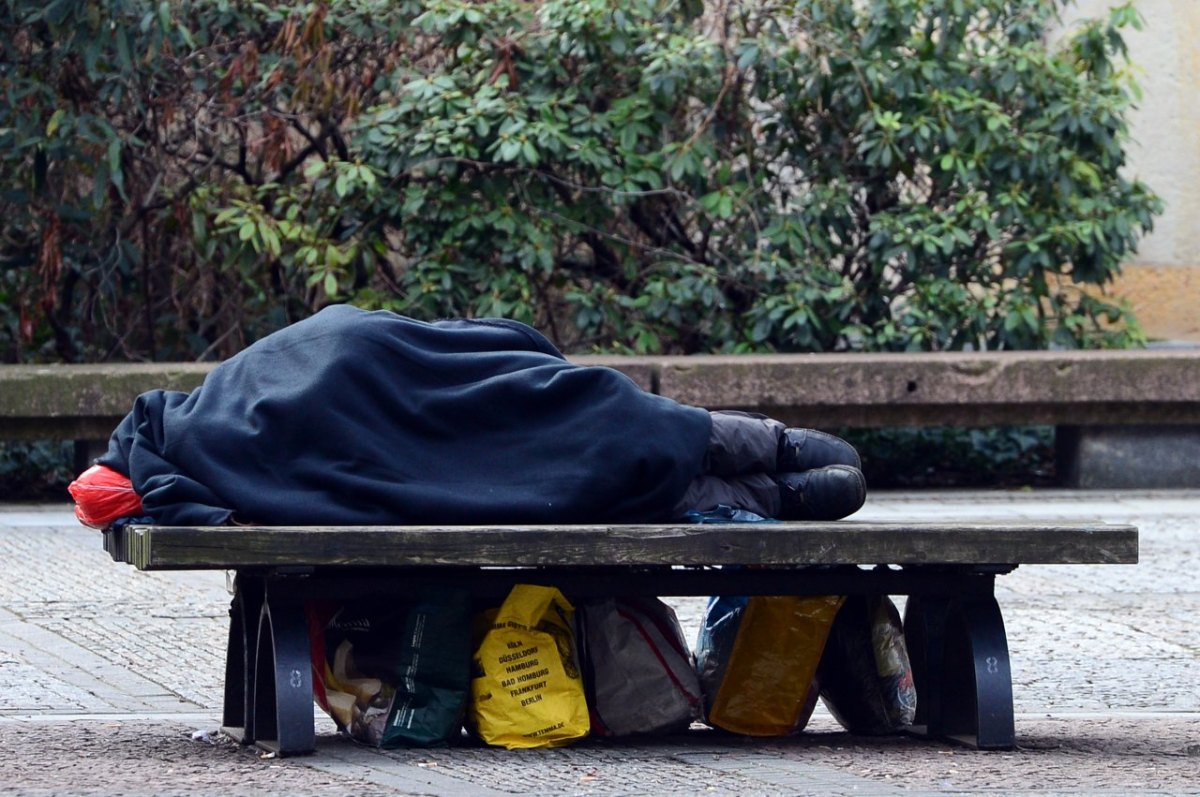 obdachloser obdachlos