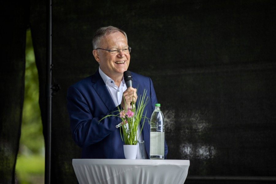 Ministerpräsident Stephan Weil (SPD) setzt auch auf den Rückenwind der letzten Umfragen. 