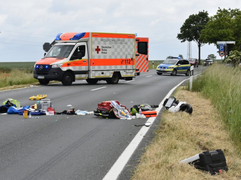 unfall motorrad wolfenbüttel halchter