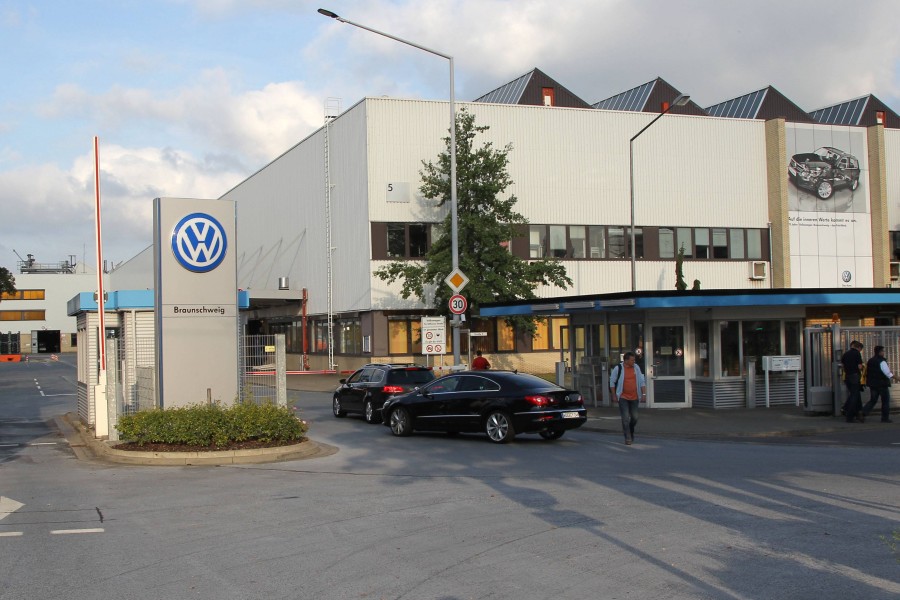 Das VW Werk in Braunschweig. (Archivbild)