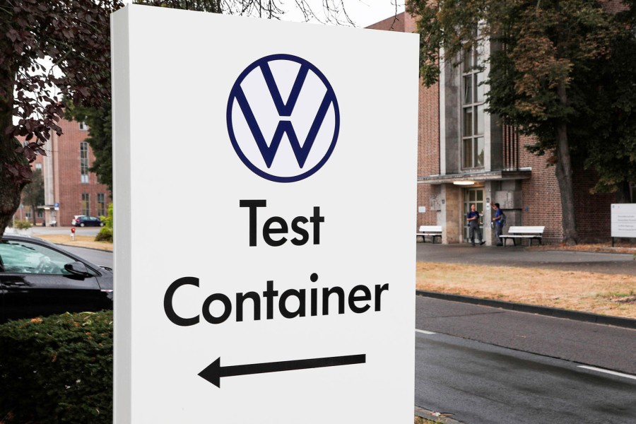 VW hat eigene Corona-Testcontainer – und die Stadt Salzgitter darf sie nutzen. (Symbolbild)