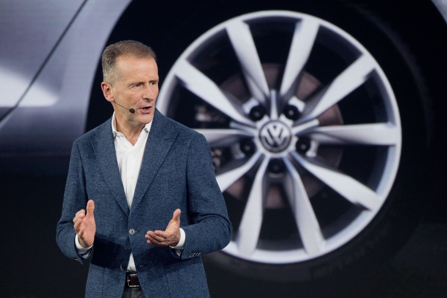 VW-Konzernboss Herbert Diess unter Druck.