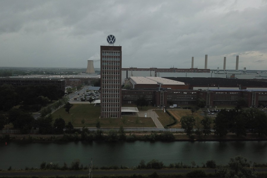 Kurzarbeit bei VW.