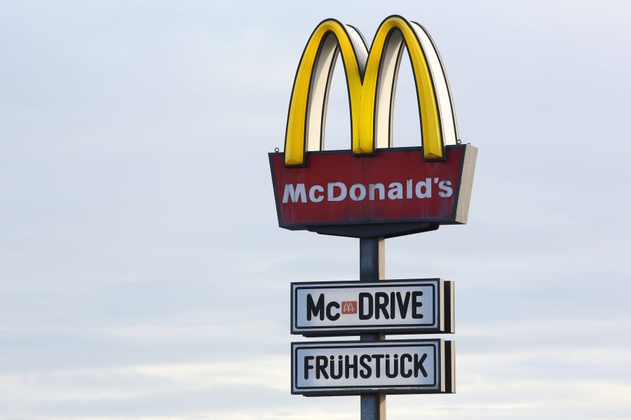 So hatten sich Opa und Enkel aus Wolfsburg ihren Trip zu McDonald's sicher nicht vorgestellt! (Symbolbild)