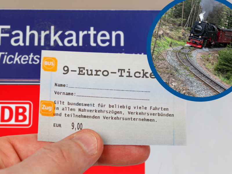 Harz HSB 9 Euro Ticket