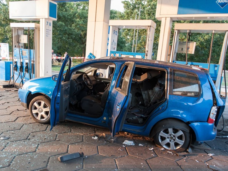 Explosion Erdgasauto
