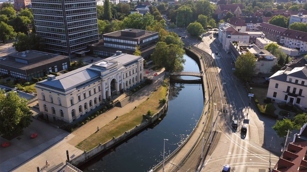 Die Okerinsel Braunschweig