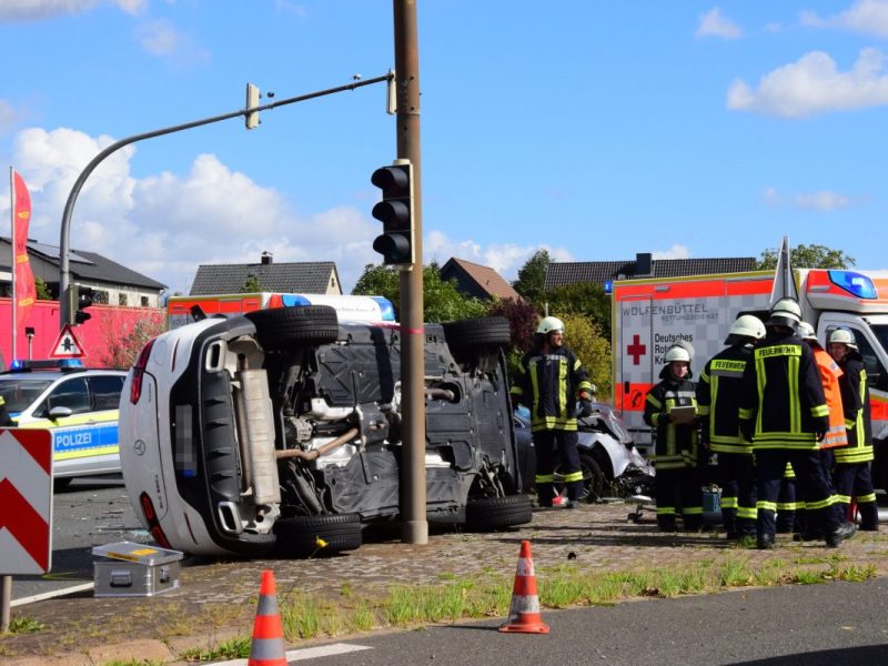 WOlfenbüttel Unfall Adersheimer Kreuzung