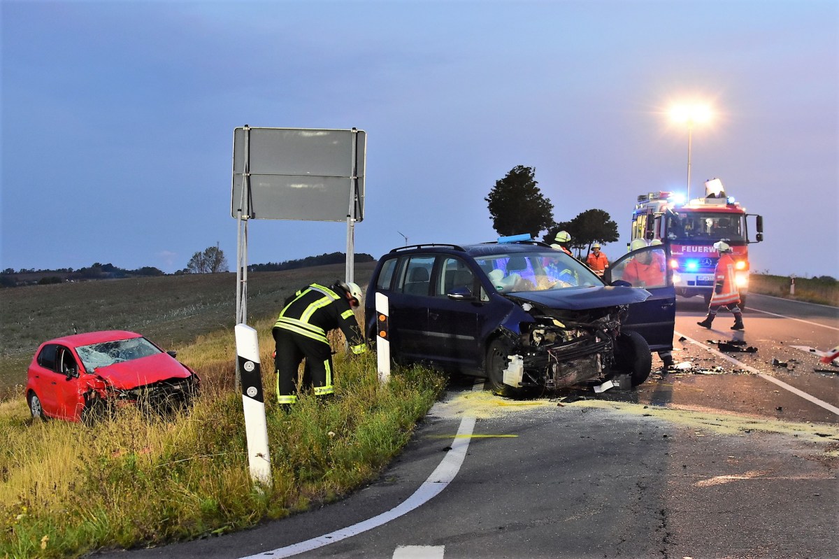 Heftiger Crash im Kreis Wolfenbüttel!