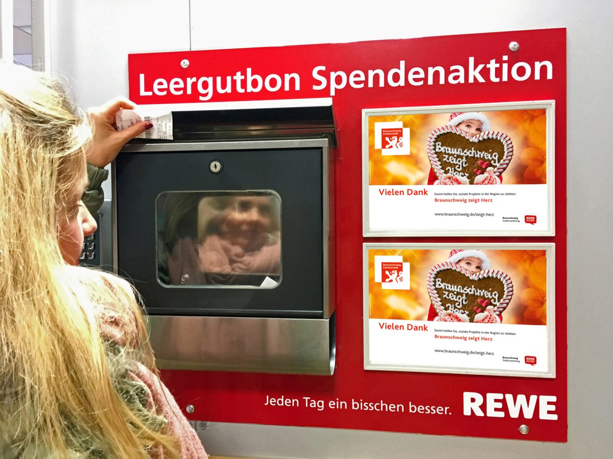 In Braunschweig gibt es eine besondere Aktion â€“ auch Rewe ist mit an Bord!