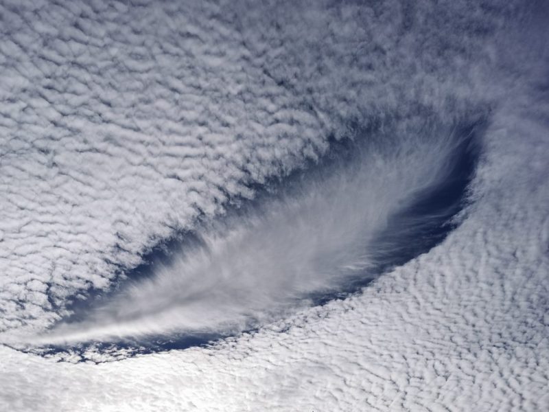 In Niedersachsen hat das Wetter für ein seltenes Naturschauspiel am Himmel gesorgt.