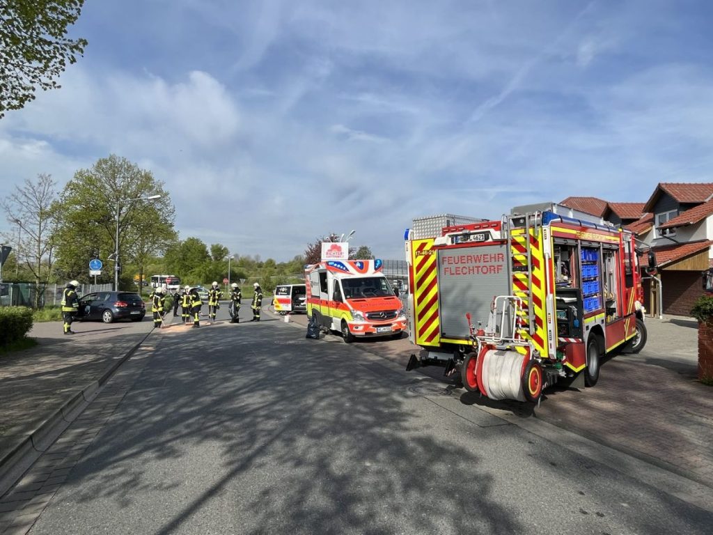 Schwerer Unfall in Flechtorf im Kreis Helmstedt!