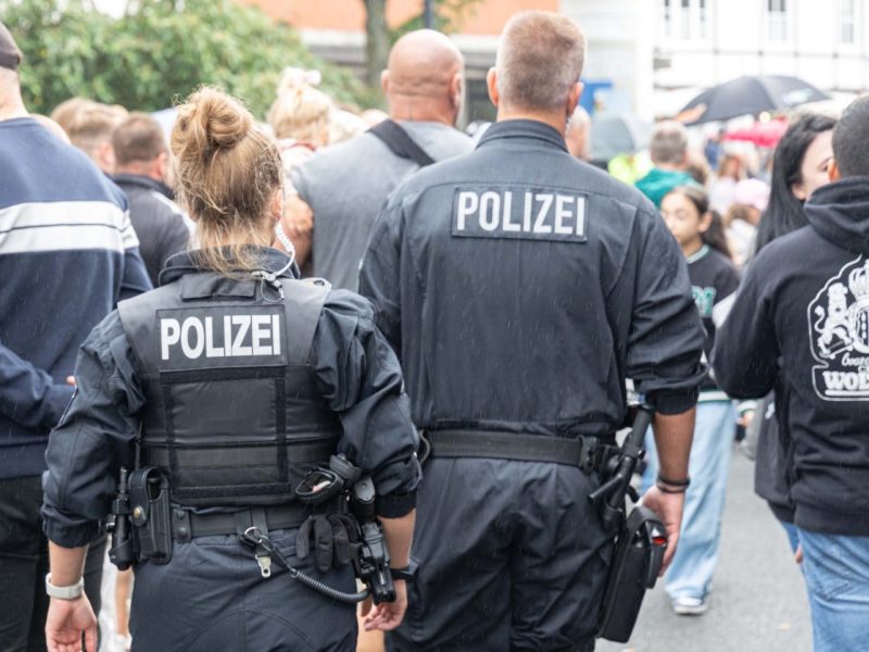 Die Polizei Salzgitter war beim Altstadtfest immer mal wieder gefordert.