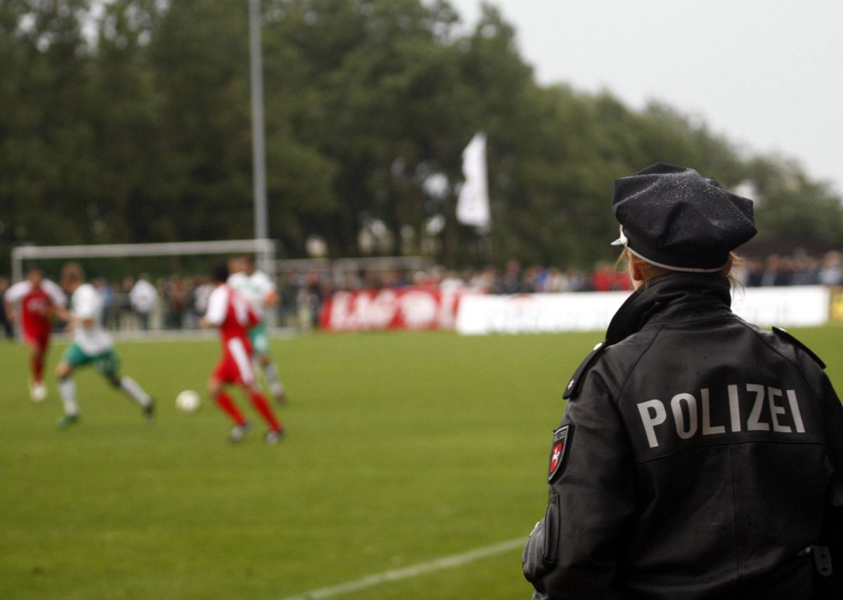 Die Polizei Peine musste bei einem Kreispokal-Spiele eingreifen.