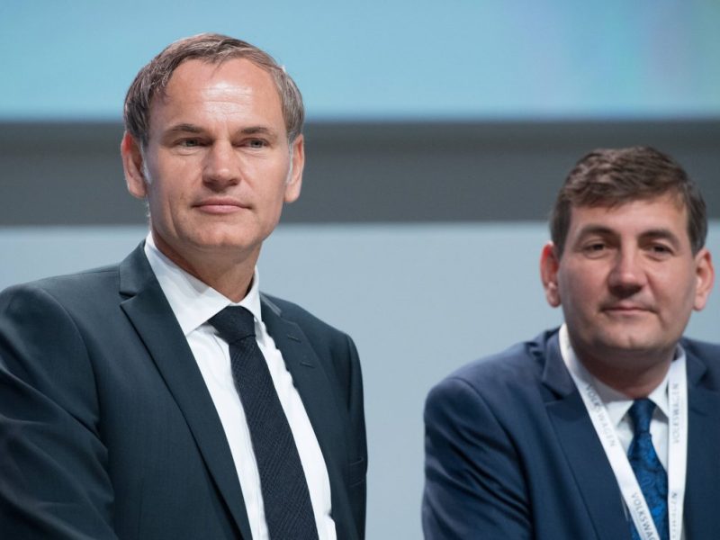 VW-Chef Oliver Blume und VW-Personalboss Gunnar Kilian.