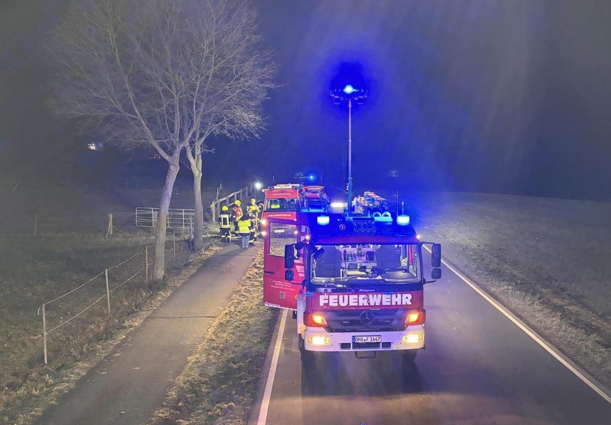 Tödlicher Unfall im Harz: Ein Mann hat bei Bad Sachsa sein Leben verloren.