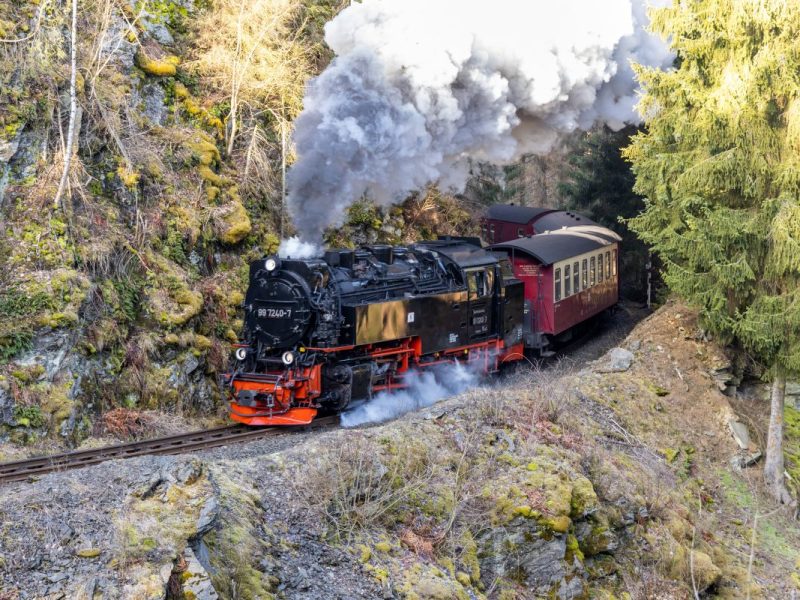 Die Selketalbahn setzt künftig weniger auf Dampfloks.