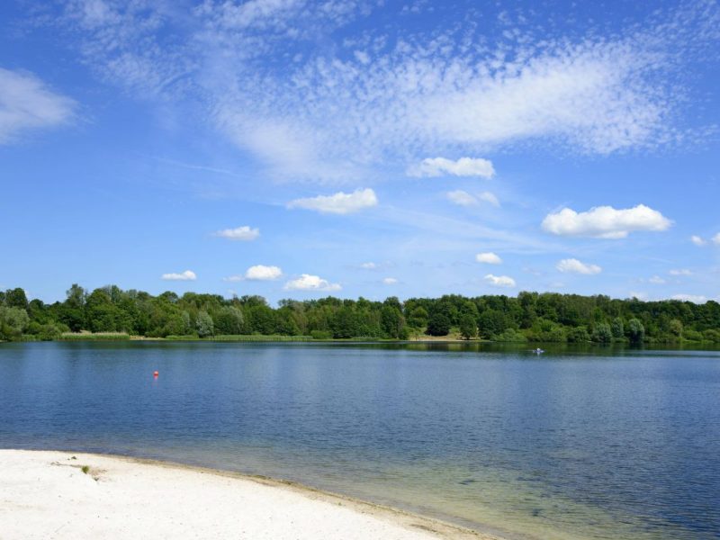 Der Eixer See in Peine ist sehr beliebt.