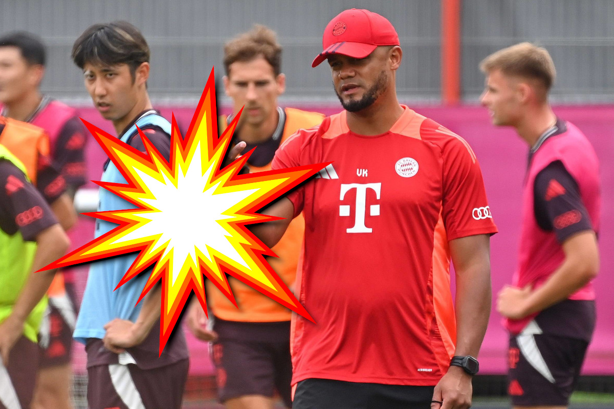 Vincent Kompany greift beim FC Bayern München durch.