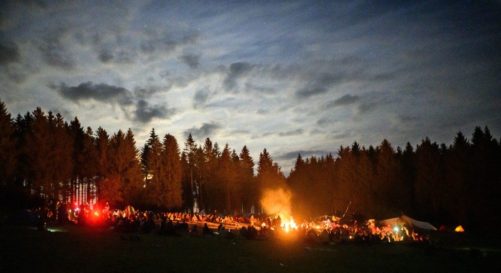 Lagerfeuer im Harz