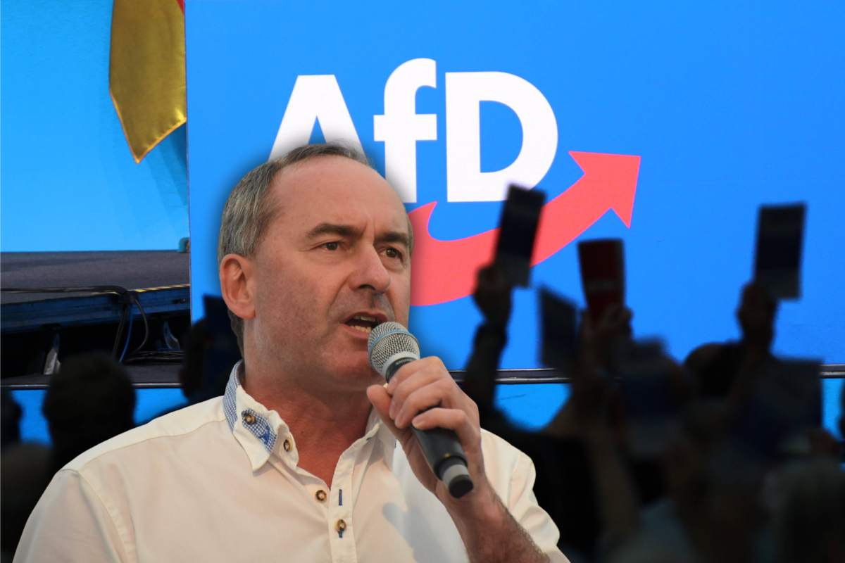 Freie Wähler-Chef Hubert Aiwanger unterstützt einen Beitrag eines radikalen AfD-Vordenkers.