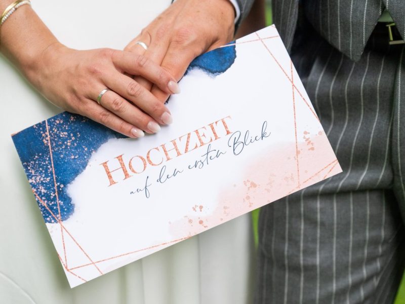 Hochzeit auf den ersten Blick