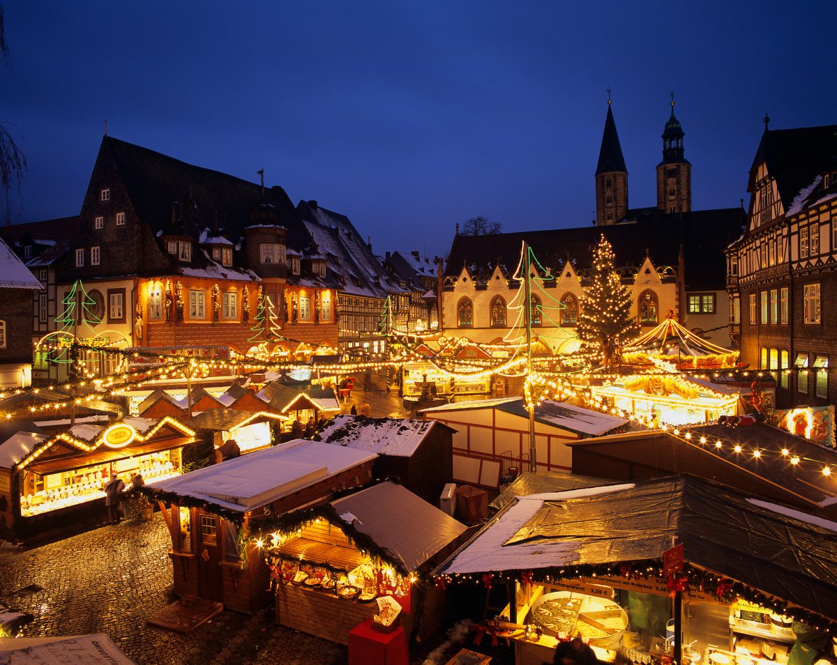 Hat der Weihnachtsmarkt in Goslar ein MÃ¼llproblem? (Archivbild)