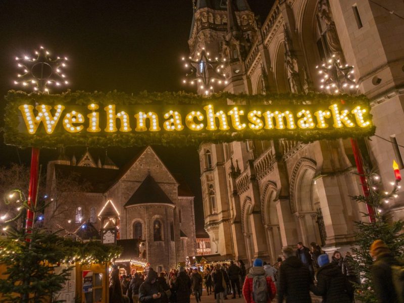 Die Weihnachtsbeleuchtung in Braunschweig begeistert Jahr für Jahr. (Archivbild)